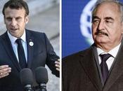 Rencontre président français Emmanuel Macron maréchal Khalifa Haftar