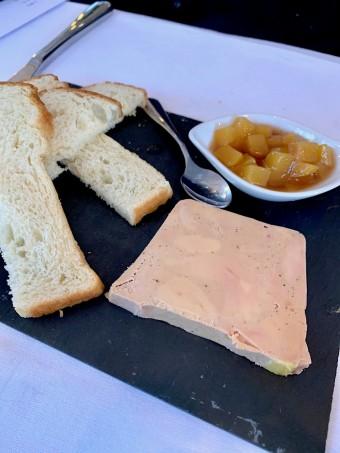 Foie gras mi-cuit maison © Olivia Goldman . Foie gras mi-cuit maison © Olivia Goldman .