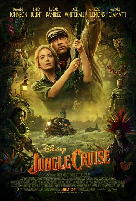JUNGLE CRUISE : Nouvelle affiche et nouvelle bande-annonce de la comédie d'aventures de l'été signée Disney !