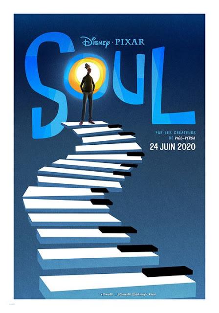 Nouvelle affiche US pour Soul de Pete Docter