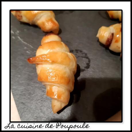 Croissant au nutella