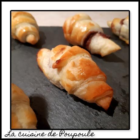 Croissant au nutella
