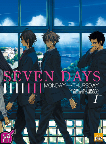 {Découverte} Manga #21 : Seven Days, Tome 1 : Monday → Thursday, Venio Tachibana & Rihito Takarai – @Bookscritics