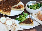 Quiche oignons parmesan