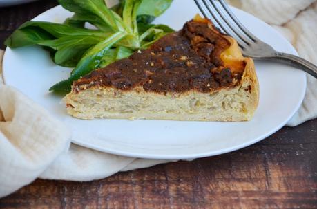 Quiche aux oignons et parmesan Quiche aux oignons et parmesan
