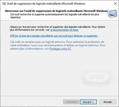 Nouvelle version de l'outil de suppression de logiciels malveillants Microsoft Windows MSRT