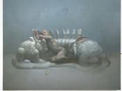 ABEL TECHER lapin blanc.