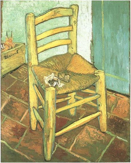 Van Gogh 1888 12 Vincent's-Chair-with-His-Pipe The National Gallery