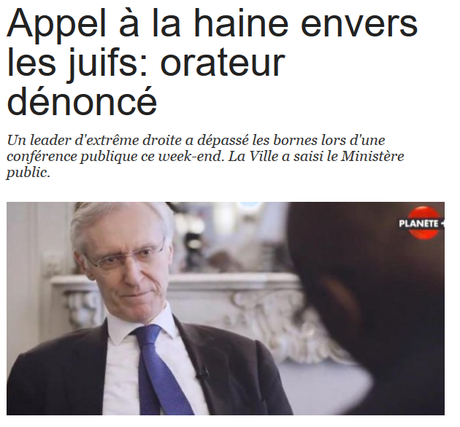 Quand la  fRance exporte ses ordures en Suisse… #Lesquen