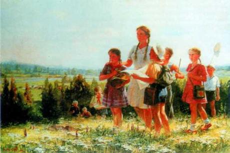 Arts visuels en URSS 1917-1953 – 4/8 Œuvres du réalisme socialiste soviétique –  Billet n° 208