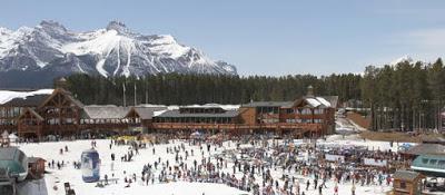 Si insouciants, ces skieurs !