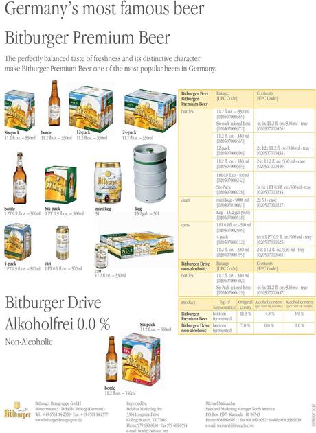 valeur nutritive bière coors light