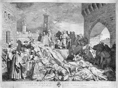 Grandes épidémies : quand Boccace évoquait la grande peste de 1348 à Florence.