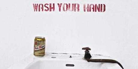 bière artisanale lavage des mains