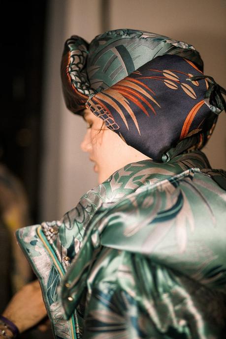Backstage : le défilé Léonard Paris automne-hiver 2020/2021 Backstage : le défilé Léonard Paris automne-hiver 2020/2021