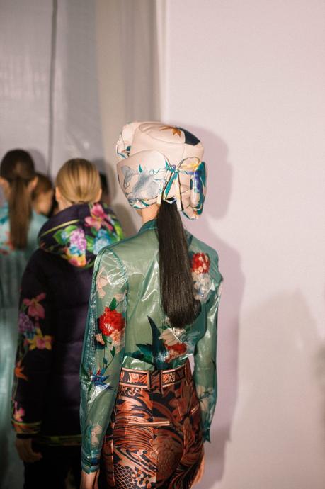 Backstage : le défilé Léonard Paris automne-hiver 2020/2021 Backstage : le défilé Léonard Paris automne-hiver 2020/2021