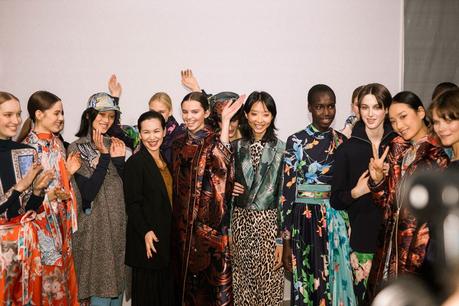 Backstage : le défilé Léonard Paris automne-hiver 2020/2021 Backstage : le défilé Léonard Paris automne-hiver 2020/2021