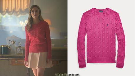 ELITE : Carla’s pink sweater in S1E01