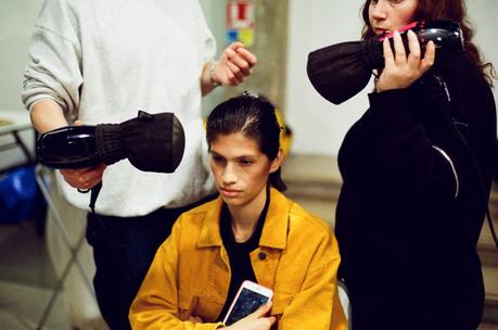 Backstage : le défilé Gauchere automne-hiver 2020/2021 Backstage : le défilé Gauchere automne-hiver 2020/2021