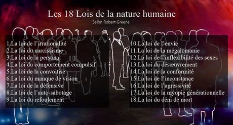 Les 18 lois de la nature humaine selon Robert Greene