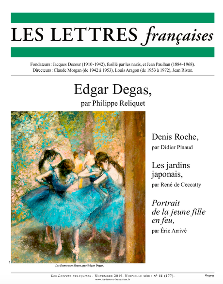 N° 177 – Les Lettres françaises de novembre 2019