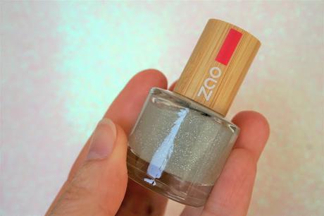 MyBloomyBox mars 2020 top coat pailleté Zao Cosmetics