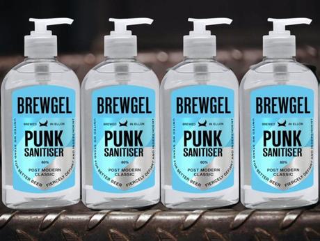         BrewDog a lancé un désinfectant pour les mains appelé Punk Sanitiser pour aider à stopper la propagation du coronavirus