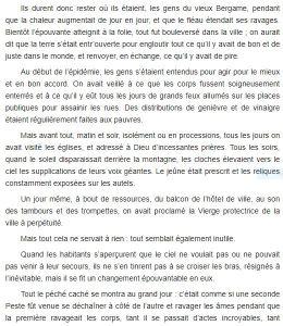 A propos de Bergame « La peste à Bergame » de Jens Peter Jacobsen (nouvelle) 1882
