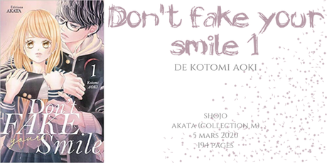 Don’t fake your smile #1 • Kotomi Aoki