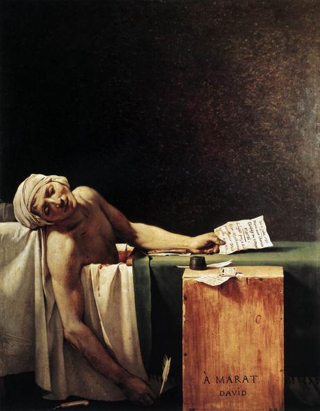 David Marat assassine 1793 Musee Royal Beaux Arts Bruxelles 165 x 128