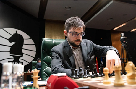Le Français Maxime Vachier-Lagrave au tournoi d'échecs des candidats 2020 - Photo © FIDE 