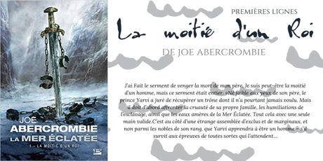 Premières lignes #107 : La moitié d’un Roi