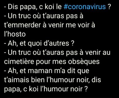 L'humour de la semaine