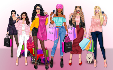 Télécharger Fille Riche Fou Shopping - Jeu de Mode APK MOD (Astuce) Télécharger Fille Riche Fou Shopping - Jeu de Mode APK MOD (Astuce) 4