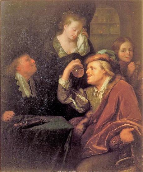 Schalcken 1690 ca The Medical Examination Mauritshuis