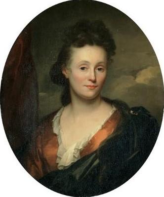 Schalcken 1706 Francoise Van Diemen coll priv