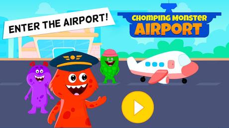 Code Triche My Monster Town - Airport Games for Kids APK MOD (Astuce) screenshots 1