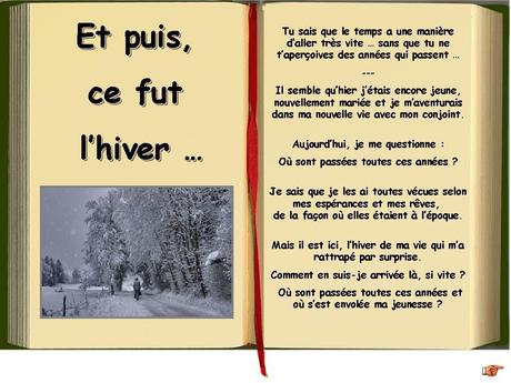 Divers - Un joli texte - L'hiver