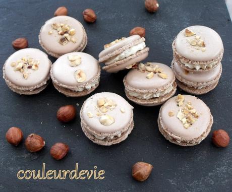Macarons pralinés à l’ancienne de Pierre Hermé et macarons au pain d’épices Macarons pralinés à l’ancienne de Pierre Hermé et macarons au pain d’épices