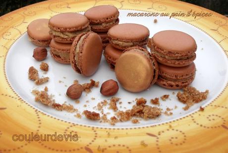 Macarons pralinés à l’ancienne de Pierre Hermé et macarons au pain d’épices Macarons pralinés à l’ancienne de Pierre Hermé et macarons au pain d’épices