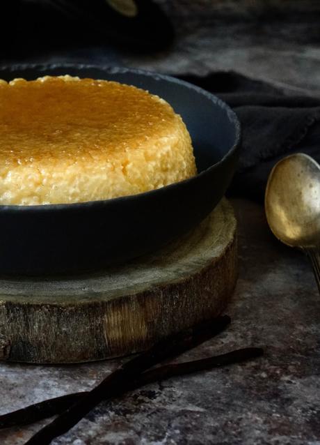 gâteau de riz caramélisé à la vanille riz au lait caramélisé , dessert facile , cuisine familialle , recette pour les enfants