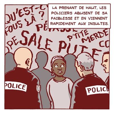 Ne pas se taire et dessiner contre les violences policières Ne pas se taire et dessiner contre les violences policières