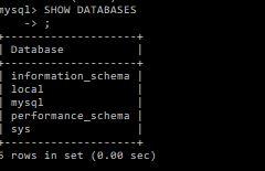 Comment importer une grosse base de données dans Flywheel show databases in mysql under windows 10