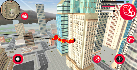 Télécharger Iron Stickman Rope Hero War Gangstar OffRoad APK MOD (Astuce) 2