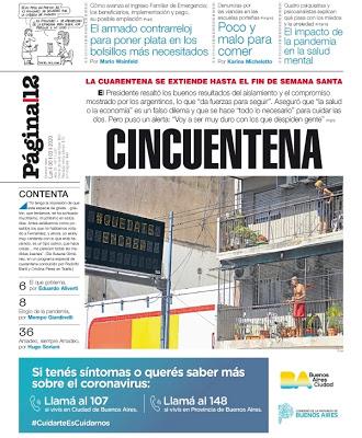 L’Argentine prolonge le confinement jusqu’à Pâques [Actu]