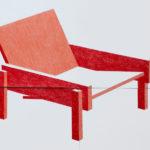 SOLID CHAIR le fauteuil Klein par Thijmen Van Der Steen