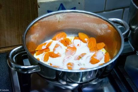 Placard et confinement – Carottes à la crème et au cumin