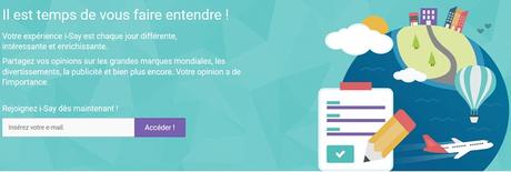 Ipsos i-Say: Répondez à des enquêtes pour des bons cadeaux inscription_i_say