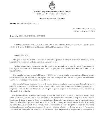 En Argentine, il est interdit de licencier [Actu]