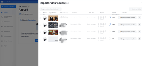Facebook Creator Studio déploie de nouvelles fonctionnalités vidéo